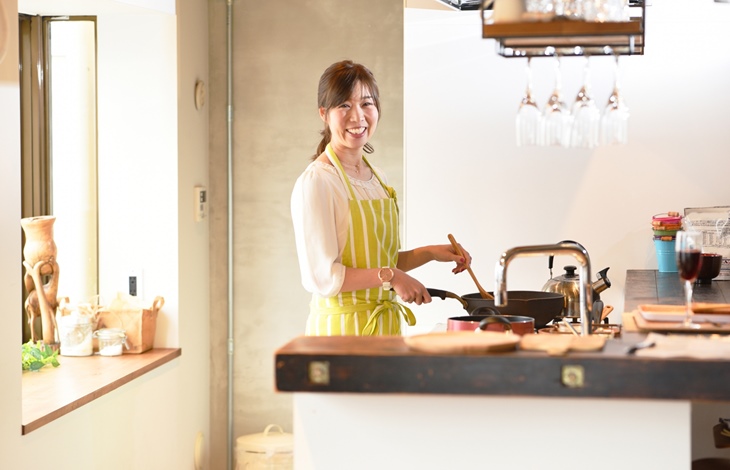 趣味の料理をふるまう!ホームパーティーが出来る住まい